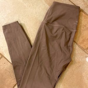 BEYOND YOGA Small High Waisted Tan Leggjngs